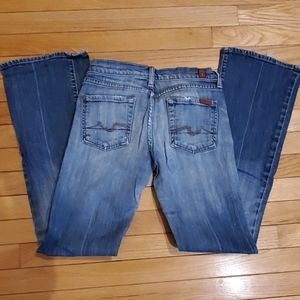 Seven 7 for all mankind women's jeans,  size 25